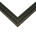 thumbnail image 2 of 9x15 - 9 x 15 Black and Gold Pinstripe Solid Wood Frame with UV Framer's Acrylic & Foam Board, 2 of 5