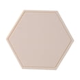 thumbnail image 5 of FOLOYORI Hexagonal Yellow Silicone Placemat Heat Insulation Anti-slip for Dining Table Use, 5 of 8