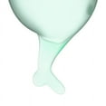 thumbnail image 4 of Satisfyer Feel Secure Menstrual Cup - Reusable Period Cup with Removal Stem - Soft, Flexible Body-Safe Silicone, Easy Insertion & Removal - Includes 2 Cup Sizes for All Flows (Light Green), 4 of 7