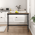 thumbnail image 4 of Rongbuk 44.5" Adjustable Dining Table, Brown, 4 of 6