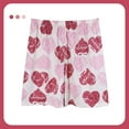 thumbnail image 4 of LIZUOJUN 3 Piece Pajamas for Women Soft Comfortable Short Sleeve Lapel Top with Pants and Shorts Sleepwear Loungewear Set Summer Casual Wear Daily Wear - L, 4 of 4
