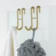 thumbnail image 1 of 2 ganchos para puerta de ducha, toallas para colgar toallas de baño, ganchos para ducha -t, 1 of 5