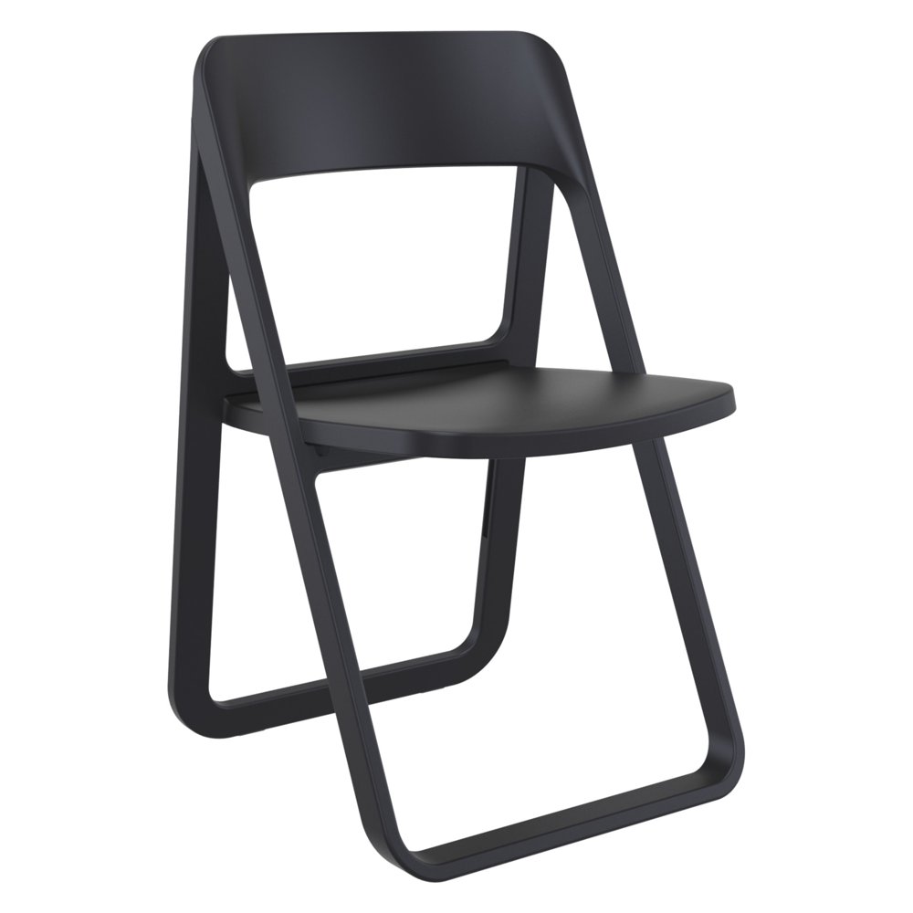 Dream Folding Outdoor Chair Black - Walmart.com - Walmart.com