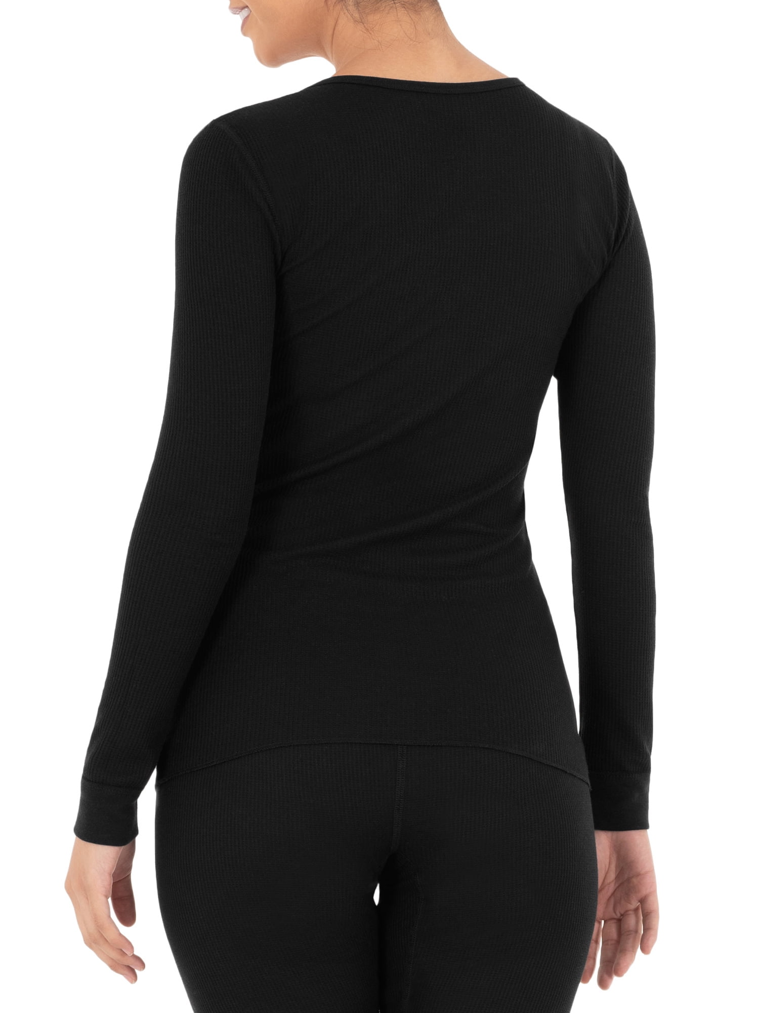 Fruit Of The Loom Women's And Plus Long Underwear Waffle Thermal Top And  Bottom Set : Target