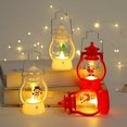 thumbnail image 3 of Luces LED decorativas para Navidad, lámpara de viento, Papá Noel, muñeco de nieve, luz Led para luces de Feliz Navidad, regalo, adorno de Navidad, 3 of 4