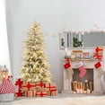 thumbnail image 2 of Gymax 6 FT Artificial Christmas Tree w/820 PE PVC Branch Tips & 250 LED Lights, 2 of 10