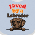 thumbnail image 4 of Inktastic Labrador Retriever Dog Boys or Girls Baby Bib, 4 of 4