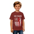 thumbnail image 3 of T-shirt Garçon à Col Rond, Hauts Graphiques, Tees, Chandail de Baseball pour Tout-Petit, T-Shirts pour Filles 4T, 3 of 3