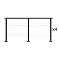 thumbnail image 2 of 4-Pack Cable Railing Kit, 2 of 8