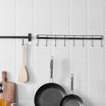 thumbnail image 2 of Estante multifuncional para utensilios de cocina, 2 unidades, con ganchos, instalación sin taladros, organizador que ahorra espacio., 2 of 7