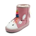 thumbnail image 1 of Dream Pairs Niños Niñas Botas de Nieve Niños Pequeños Zapatos de Invierno Lindos SDSB2223K Dream Pairs SDSB223K, 1 of 3