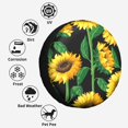 thumbnail image 6 of Kdxio Sunflower for Tire Cover Wheel Protectors Tyre Covers Weatherproof Wheel Covers Universal Fit for Trailer Rv SUV Truck Camper Travel Trailers 16 inch, 6 of 8
