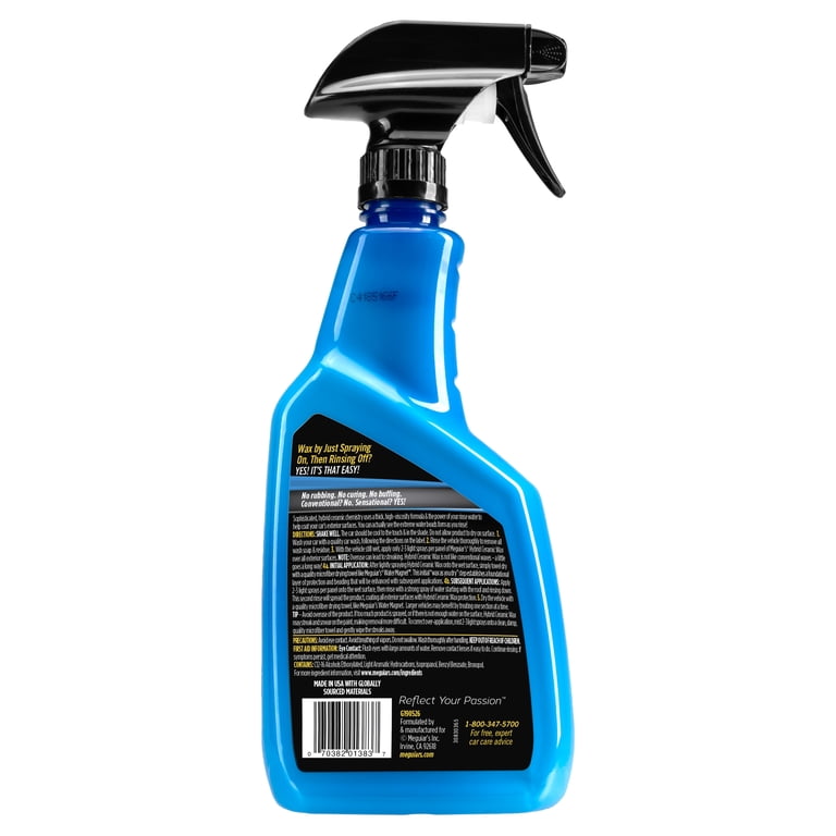 Meguiar's, Hybrid Ceramic Wax, G190526SRP 26 oz, Water Beading