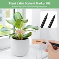 thumbnail image 2 of 80 PCS Metal Garden Tags Plant Labels For Garden Waterproof Plant Markers With 2 Permanent Pen, High Copper Plate Plant Labels,Coppers Plant Tags For Flowers, Vegetables, Seedlings, Seed (80PCS), 2 of 7