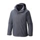 thumbnail image 1 of Chubasquero 3 en 1 Columbia para hombre, gris, grande, 1 of 1