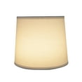 thumbnail image 3 of Aspen Creative 32741 Transitional Hardback Empire Shaped Spider Construction Lamp Shade in Off White, 10 1/2" wide (9" x 10 1/2" x 9"), 3 of 5