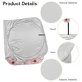 thumbnail image 5 of Yuyamidu Cherry Car Sun Shade Windshield Daisy Car Sunshade for Windshield Pink Car Window Sun Shade Protector Accessories for SUV Van Big Sedan Hatchback, 5 of 7
