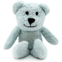 Thermal-Aid Zoo — Mini Buckley The Blue Bear — Kids Hot and Cold Pain Relief Boo Boo Tool — Heating Pad Microwavable Stuffed Animal and Cooling Pad — Easy Wash, Natural Sleep Aid