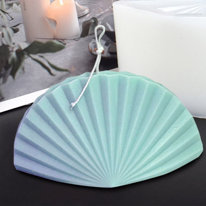 Candle Mold Seashell Silicone Mold for Candle Soap Plaster Resin Craft Ornaments
