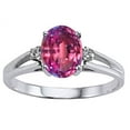thumbnail image 3 of Tommaso Design� Oval 8x6 mm Simulated Alexandrite Ring, 3 of 9