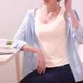 thumbnail image 5 of cfhntfmh Tank Tops for Women Comfy Scoop Neck Sleeveless Lounge T-Shirts Plus Size Sleepwear Soft Stretch Pajama Tops, 5 of 7