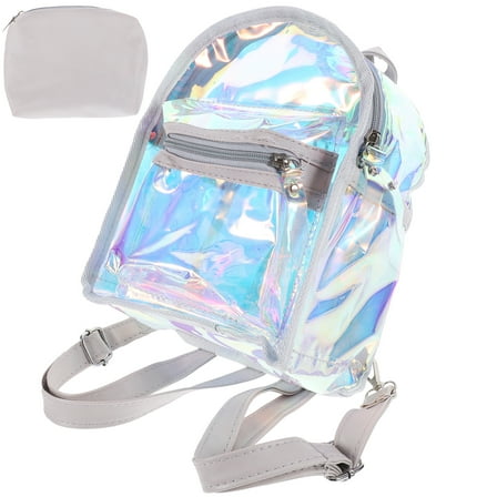 Masteelf Hologram Backpack Eye-catching Middle School Student