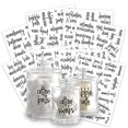 thumbnail image 3 of Maoww 9piece Elegant And Easy-to- Black Transparent Sticker For Bathroom Container Suitable For Various 1Set, 3 of 6