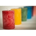 thumbnail image 5 of BeeTheLight Beeswax Pillar Candle - 100% Pure Bees Wax - Choose Your Size and Color - 24 Hour Burn Time - 2x3 - Unscented - Natural Light Honey Scent (Pink Sunset, Small), 5 of 7