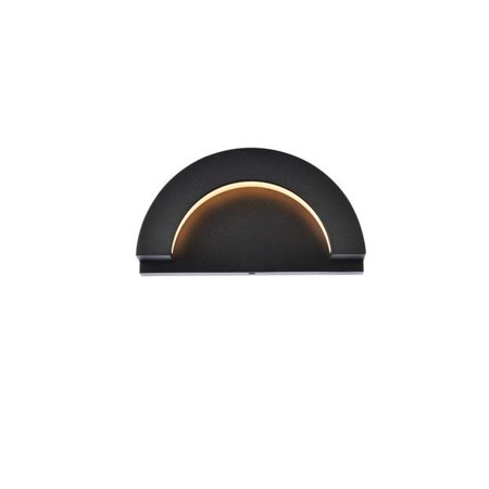 

Living District LDOD4032BK 100 Lumens Raine Integrated LED Wall Sconce Black