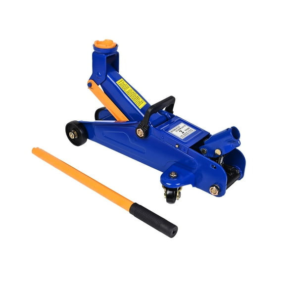 Aain® Heavy duty 3 Ton Floor Jack, Steel Hydraulic Service Jack Quick Rise With Double Pump Quick Lift, Blue HT3300