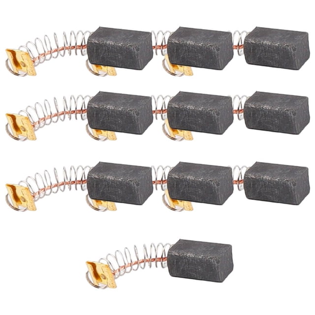 10 Piezas Cepillo Carbón Eléctrico Amoladora Angular Herramienta Eléctrica (41)