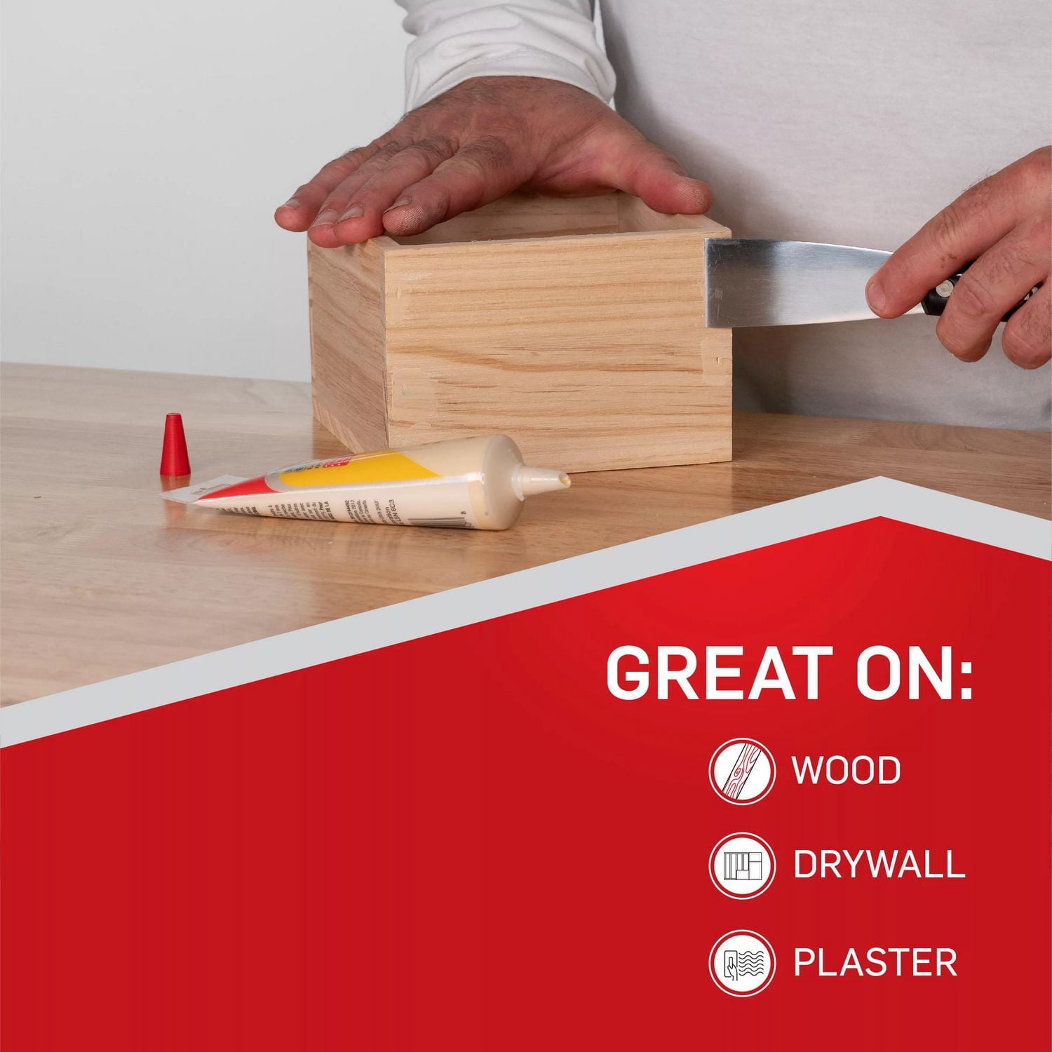 LePage Tinted Wood Filler Natural 90ml