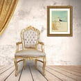 thumbnail image 3 of Escobedo, Mary 19x24 Gold Ornate Wood Framed with Double Matting Museum Art Print Titled - Avocet By The Sea, 3 of 4