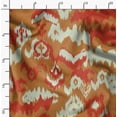 thumbnail image 2 of Soimoi Poly Canvas Yellow Fabric By the Yard - 56 Inch Wide - Ikat Fabric - Elegant and Traditional Patterns for Stylish Creations Printed Fabric, 2 of 6