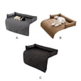 thumbnail image 3 of Methold Cama refrescante para mascotas, universal, impermeable, para perros, 90 x 90 cm, suave, antideslizante, color gris. Suministros para perros gris oscuro 90 x 90 cm, 3 of 6