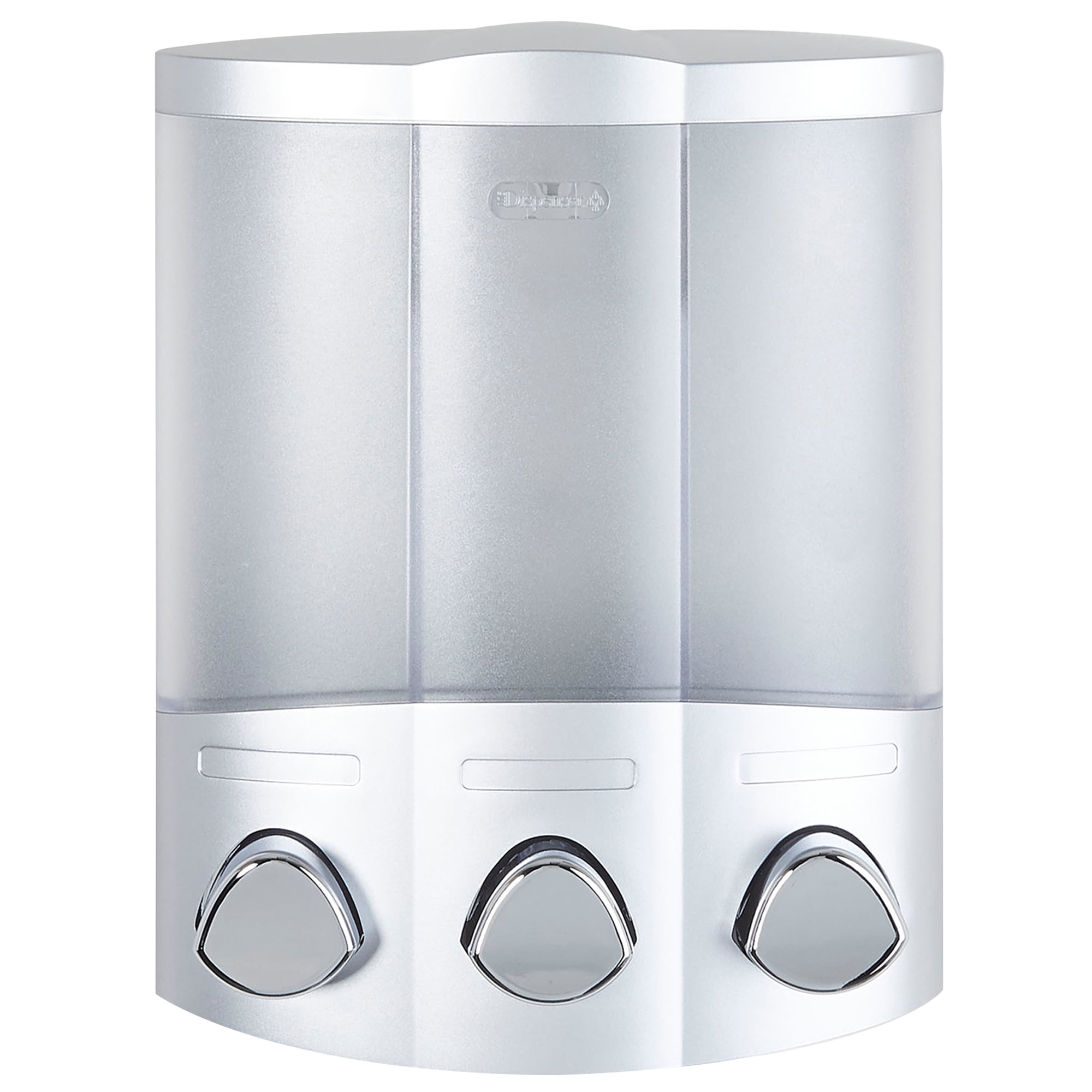 Better Living Products TRIO Satin Silver Soap & Lotion Dispensers