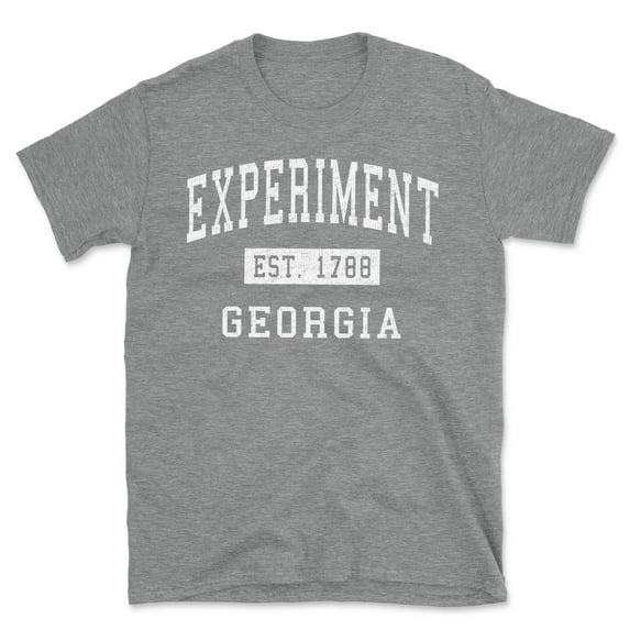 Experiment Georgia Classic Established Men's Cotton T-Shirt