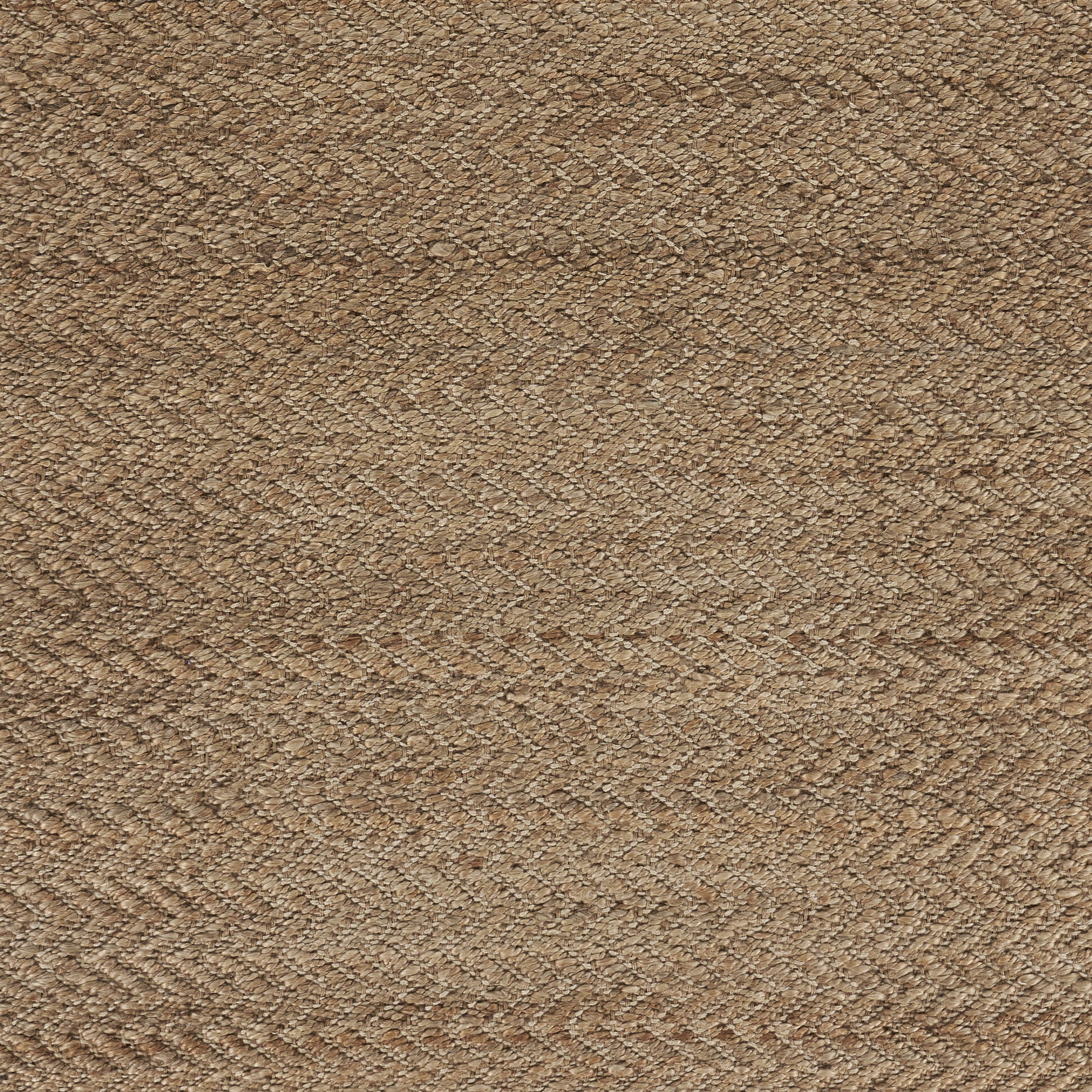 LR Home Natural Jute with Detailed Chevron Threading Area Rug&nbsp;, Natural, 9' x 12'