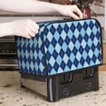 thumbnail image 7 of Lsque Blue Squares Print 2 Slice Toaster Cover , Kitchen Appliance Dustproof Protector , Toaster Protector Dustproof Kitchen Appliance Cover, 7 of 7