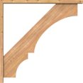 thumbnail image 3 of Ekena Millwork 3 1/2"W x 40"D x 40"H Balboa Block Smooth Bracket w/ Offset Brace, Western Red Cedar, 3 of 25