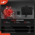 thumbnail image 2 of A-Premium Integrated Trailer Brake Controller Module with Switch Kit, Compatible with Ram 1500 2019 2020 2021 2022 2023, Replace # 82215278AD, 82215278AC, 2 of 8