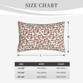 thumbnail image 4 of Xecao Happy Foxy Faces for Decorative Throw Pillow Case for Couch,Sofa or Bed Set,Pillow Cover for Sofa Home Decor Ideal Gift(Pillow core not included)-14"x20", 4 of 6