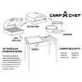 Camp Chef 16" x 24" Large Professional HeavyDuty Steel Flat Top