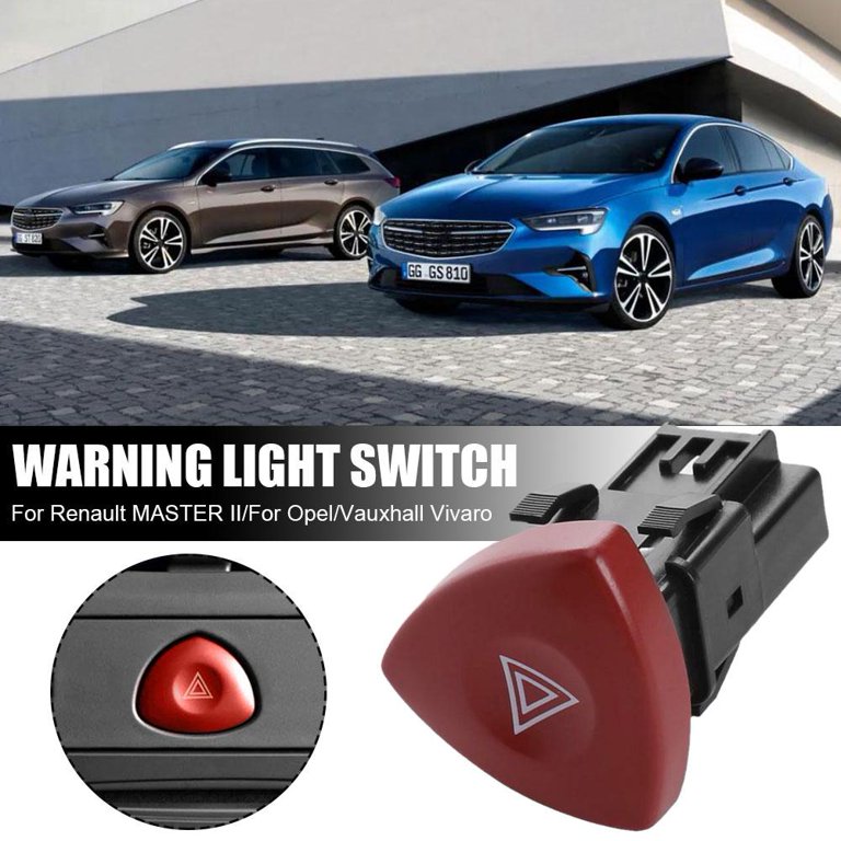 FOR OPEL Renault Trafic Espace Laguna/Vauxhall/Clio II 2 Auto Parts Hazard  Warning Light Switch Dash Button 8200442724 93856337 - AliExpress