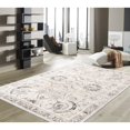 thumbnail image 4 of Pasargad Home  Turkish Fantasia Design Oriental Area Rug 6' Square - Ivory/Silver, 4 of 5
