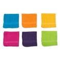 J&M Home Fashions Modern Cotton Brights Washcloths in MultiColor (Set