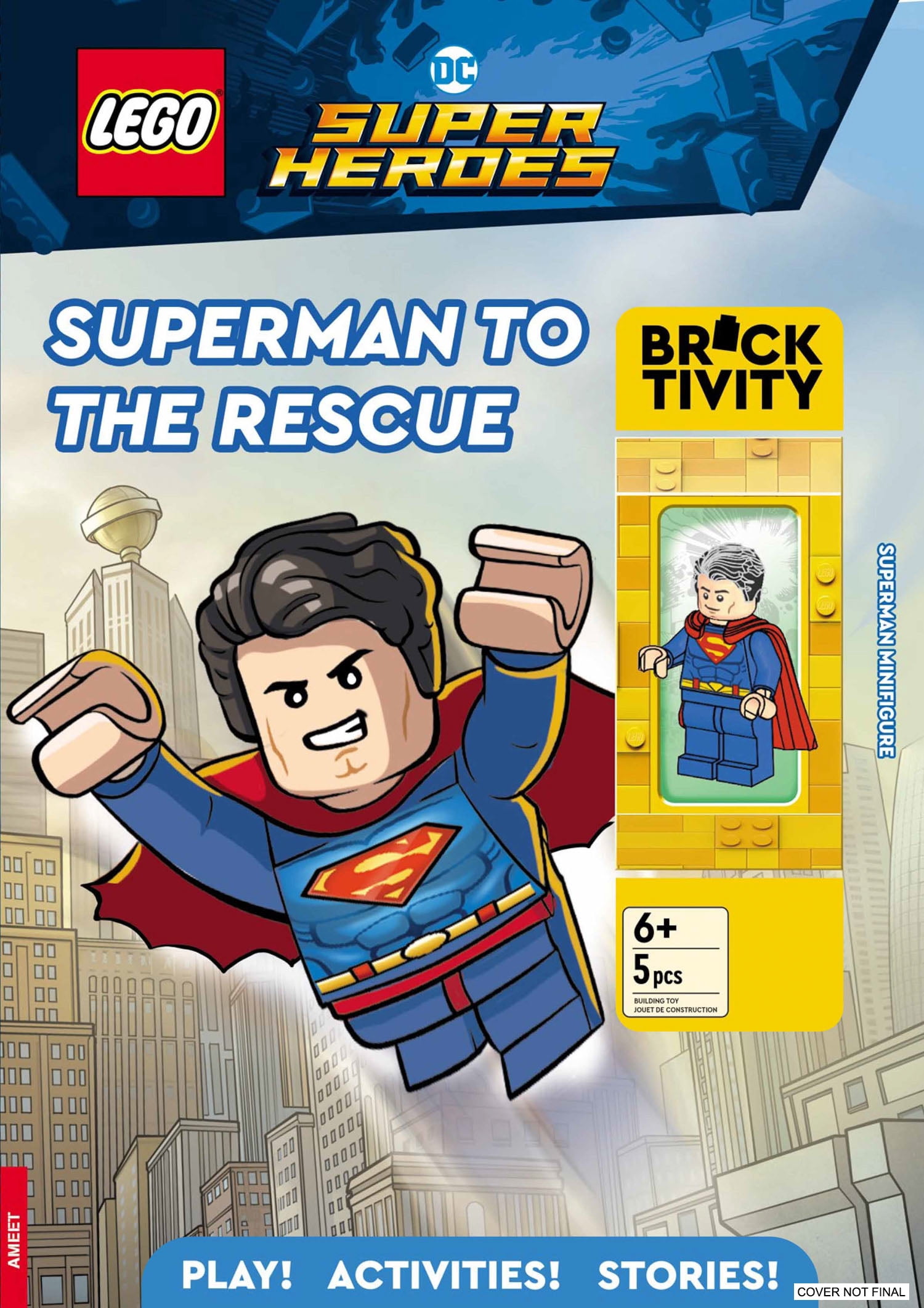 Activity book 新品未使用 Activity Book with Minifigure Lego City: Go Extreme!, (Paperback