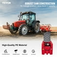 thumbnail image 3 of VEVOR Portable Diesel Tank, 116 Gallon Capacity & 10 GPM Flow Rate, Diesel Fuel Tank with 12V Electric Transfer Pump and 13.1ft Rubber Hose, PE Diesel, 3 of 10