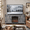 Gray, variant on Homall Fireplace TV Stand for TVs up to 65 inch, Modern Farmhouse TV Stand Double Barn Door for Living Room, Gray Wash