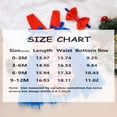 thumbnail image 7 of ZEHJUHAN Summer Baby Girls Independence Day Bodysuit Flag Pattern Triangle Romper with Bowknot for Outdoor Blue，0-3M, 7 of 7